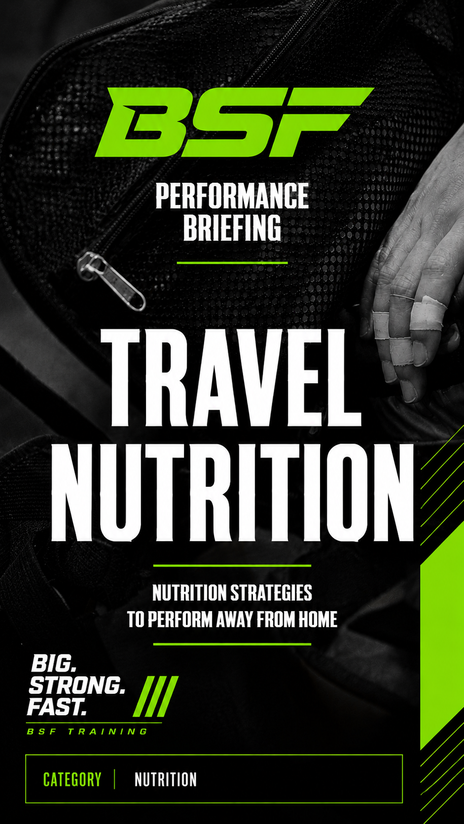 COACH PRESENTATION - TRAVEL NUTRITION
